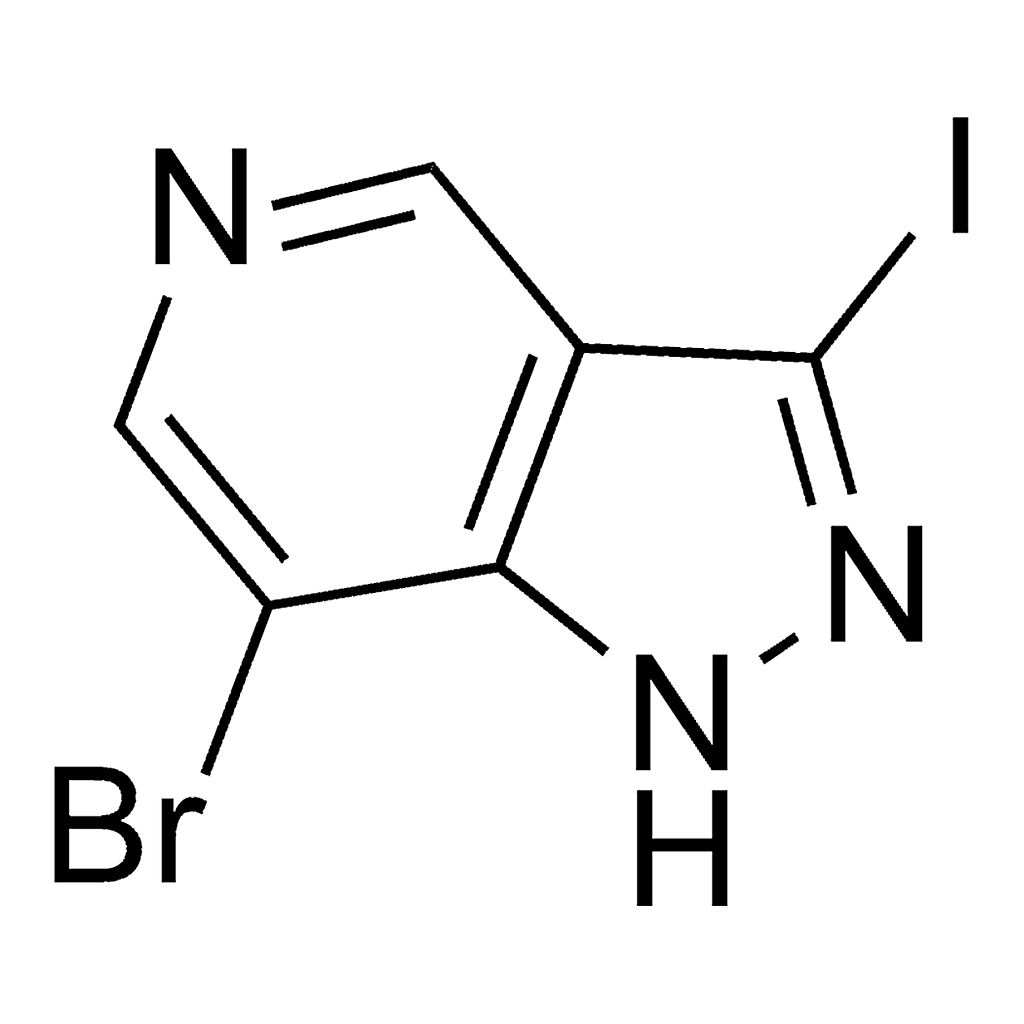 Merck 7-Bromo-3-iodo-1H-pyrazolo[4,3-c]pyridine
