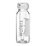 Waters Clear Glass 12 x 32 mm Screw Neck Qsert Vial, 300 µL Volume, 100/pk