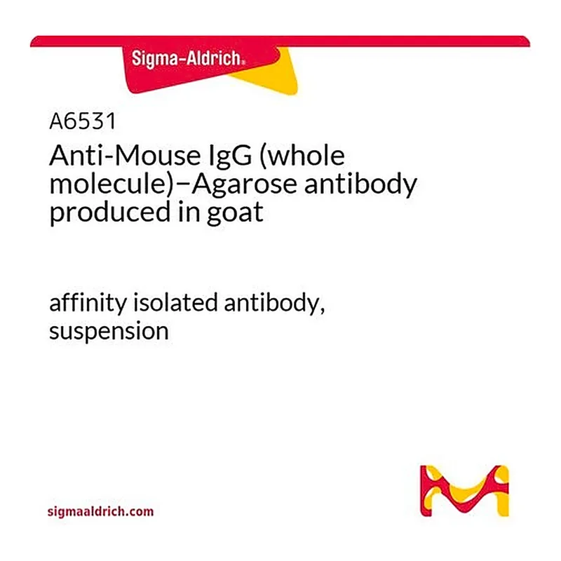 Merck Anti-Mouse IgG (whole molecule)-Agarose antibody produced in goat