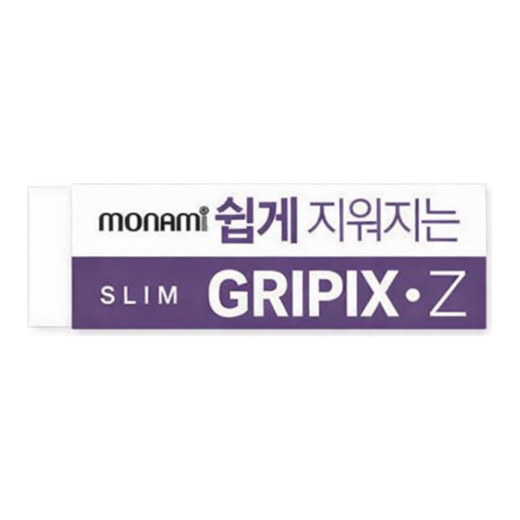 OFFICENEX 모나미 지우개 GRIPIX-Z (슬림형:White)