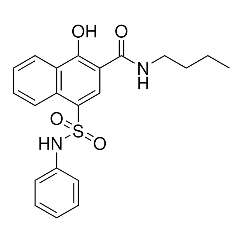 Merck 4-(ANILINOSULFONYL)-N-BUTYL-1-HY-