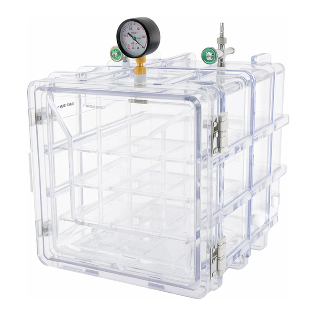AS ONE 1-5811-11 Molded vacuum desiccator 360 x 390 x 385 mm　MVD-300N