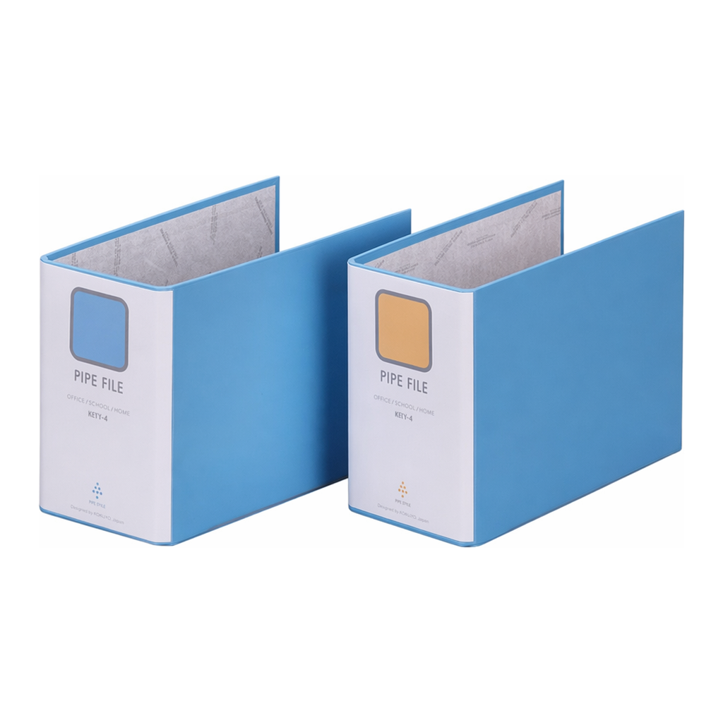 OFFICENEX 문화 A5 파이프바인더 100*80mm 군타입(B875-61/하늘)