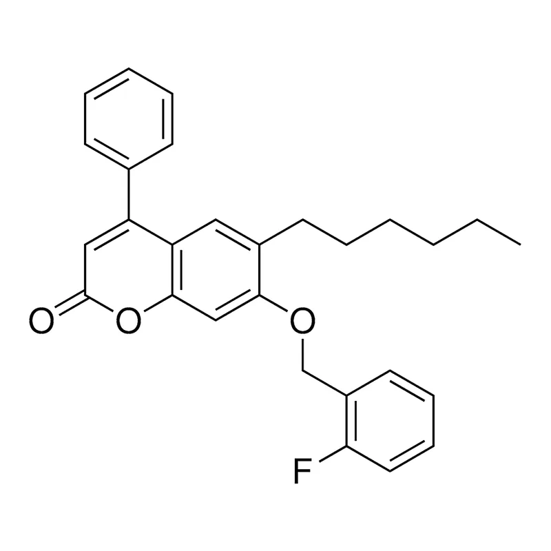 Merck 7-(2-FLUORO-BENZYLOXY)-6-HEXYL - 10 MG &
