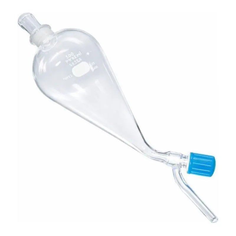 Merck Pyrex(R) Squibb separatory funnel, ST stopper, Rotaflo(R) stopcock
