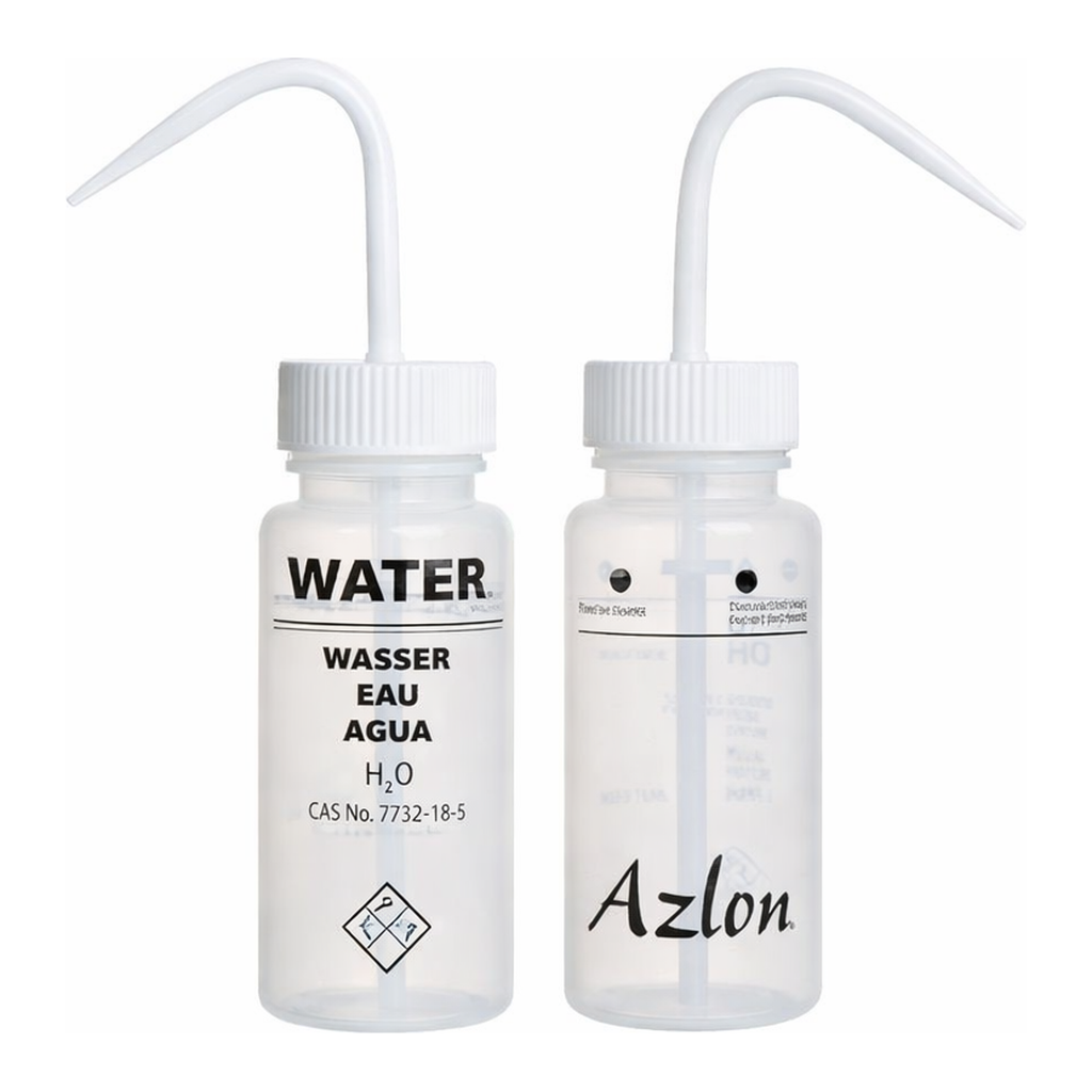 Merck AzlonÂ Multi-Lingual Unvented Wash Bottles