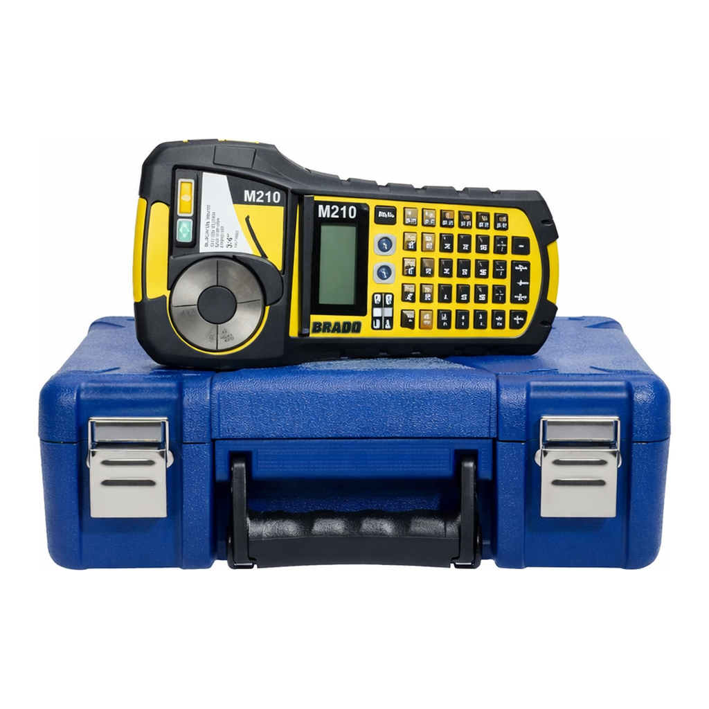 Brady M210 Handheld Label Maker with Accessory Kit
