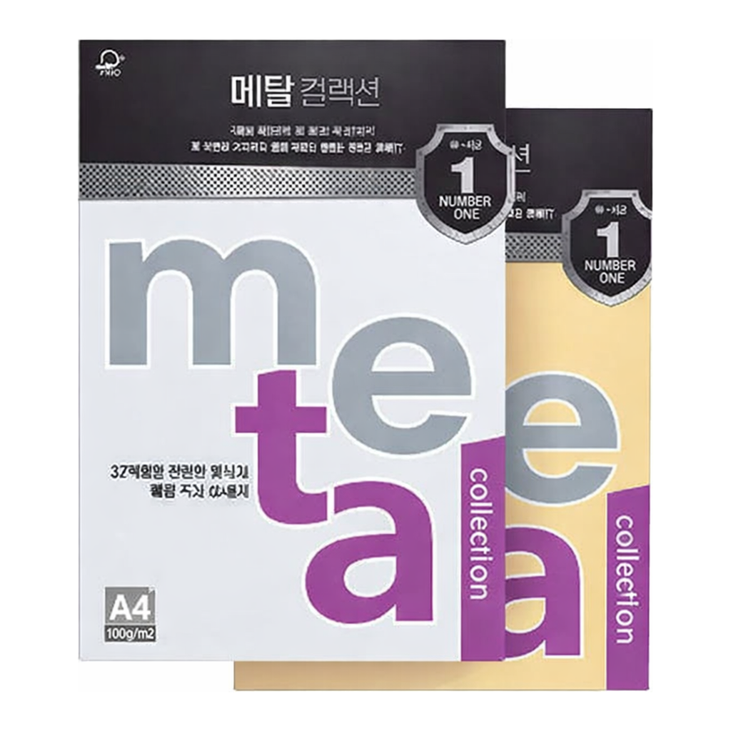 OFFICENEX 메탈컬렉션 (MJ25/A4/120g/앤스러사이트/10매/팩/삼원)