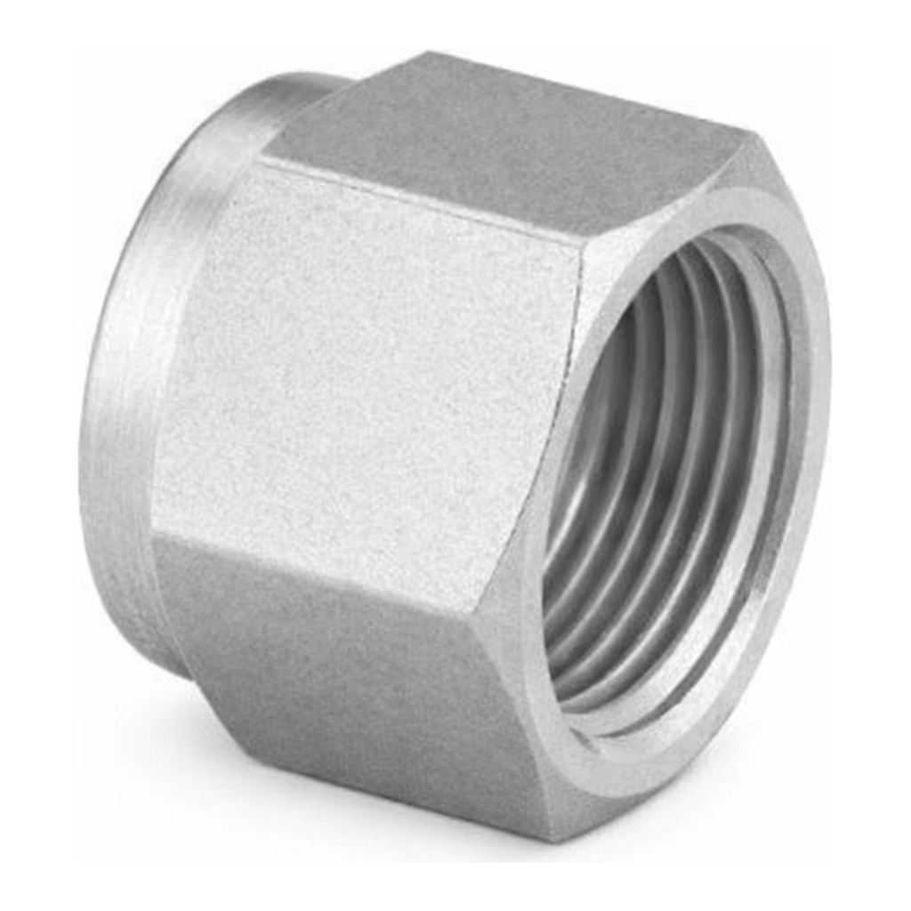 Restek Swagelok Fitting, Stainless Steel, 1/16in Nut, 5-pk