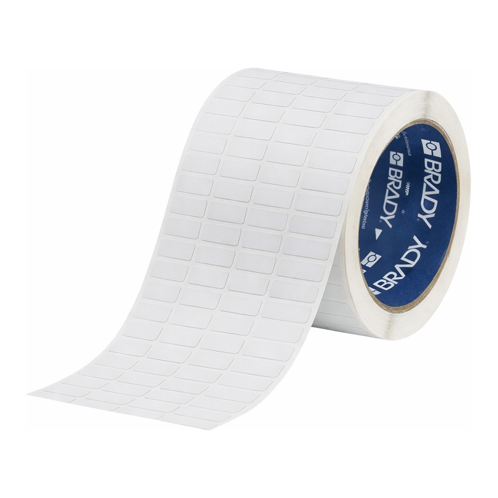 Brady Self-Extinguishing Tedlar Wrap Around Labels for 3" Core Printers