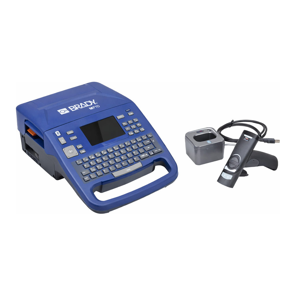 Brady M710 Label Printer with CR2700 Barcode Scanner and Software Kit