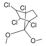 Merck 7,7-DIMETHOXY-1,4,5,6-TETRACHLOR-