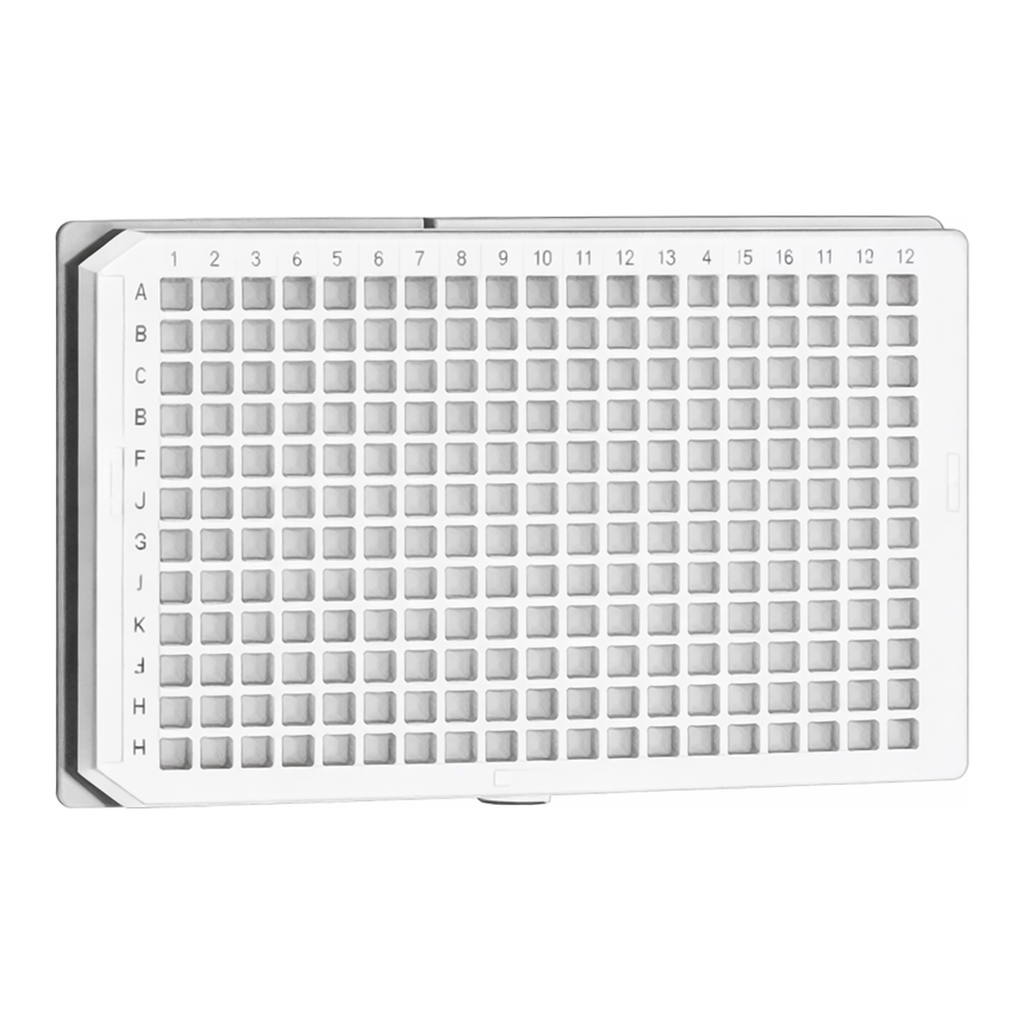 Greiner Bio One CELL CULTURE MICROPLATE, 384 WELL, PS,µCLEAR®, WHITE, POLY-D-LYSINE, CELLCOAT®, LID, 5 PCS./BAG
