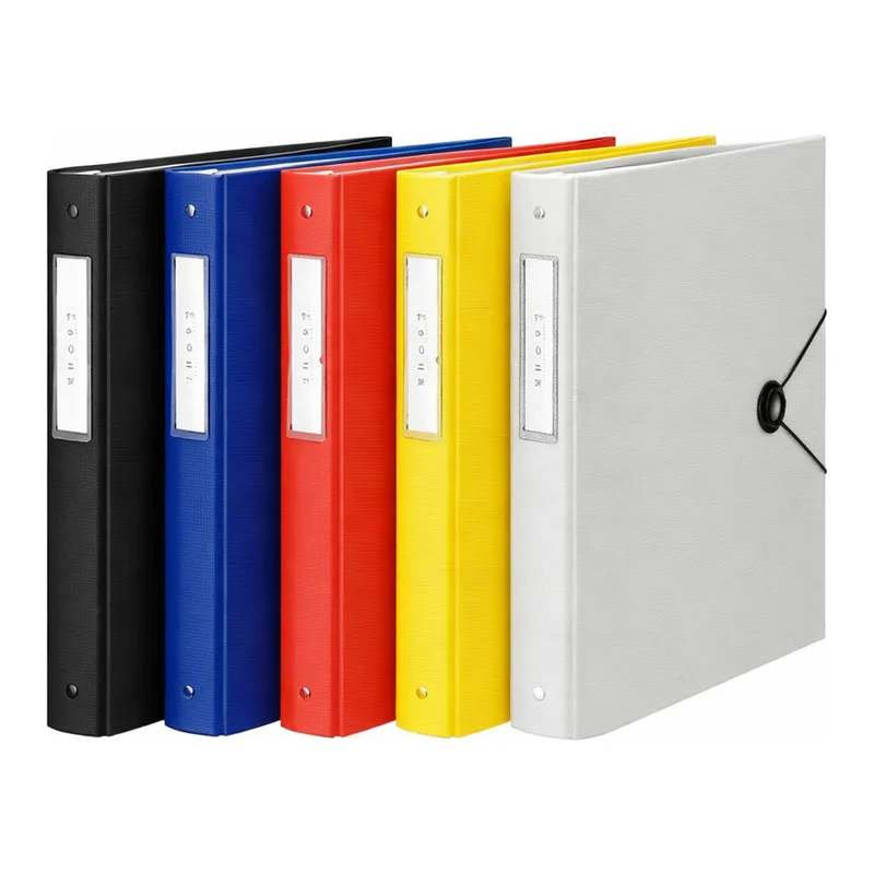 OFFICENEX 문화 로그인 클리어화일 80매(F823-74/적색)