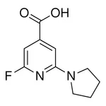 Merck 2-Fluoro-6-(pyrrolidin-1-yl)isonicotinic acid