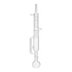Merck Pyrex(R) extraction apparatus with Allihn condenser, jointed