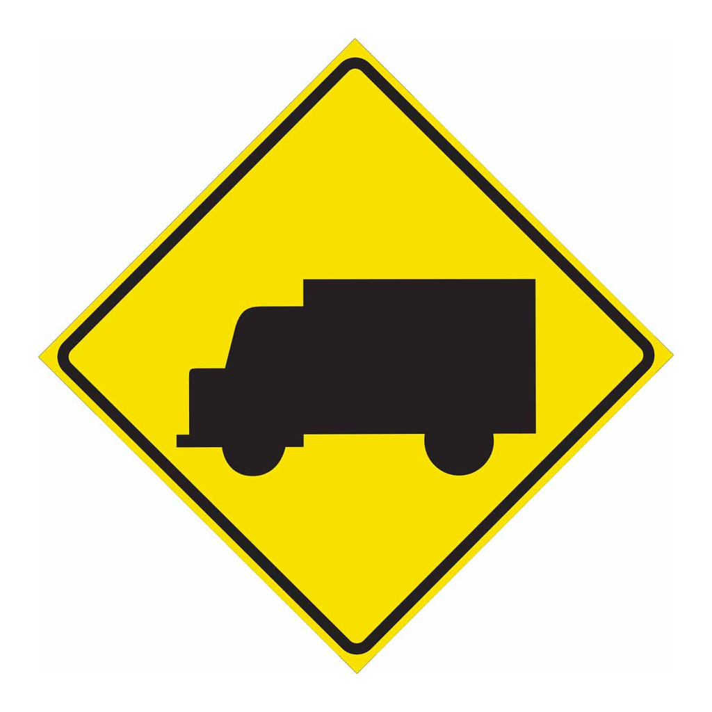 Brady Truck Picto Sign