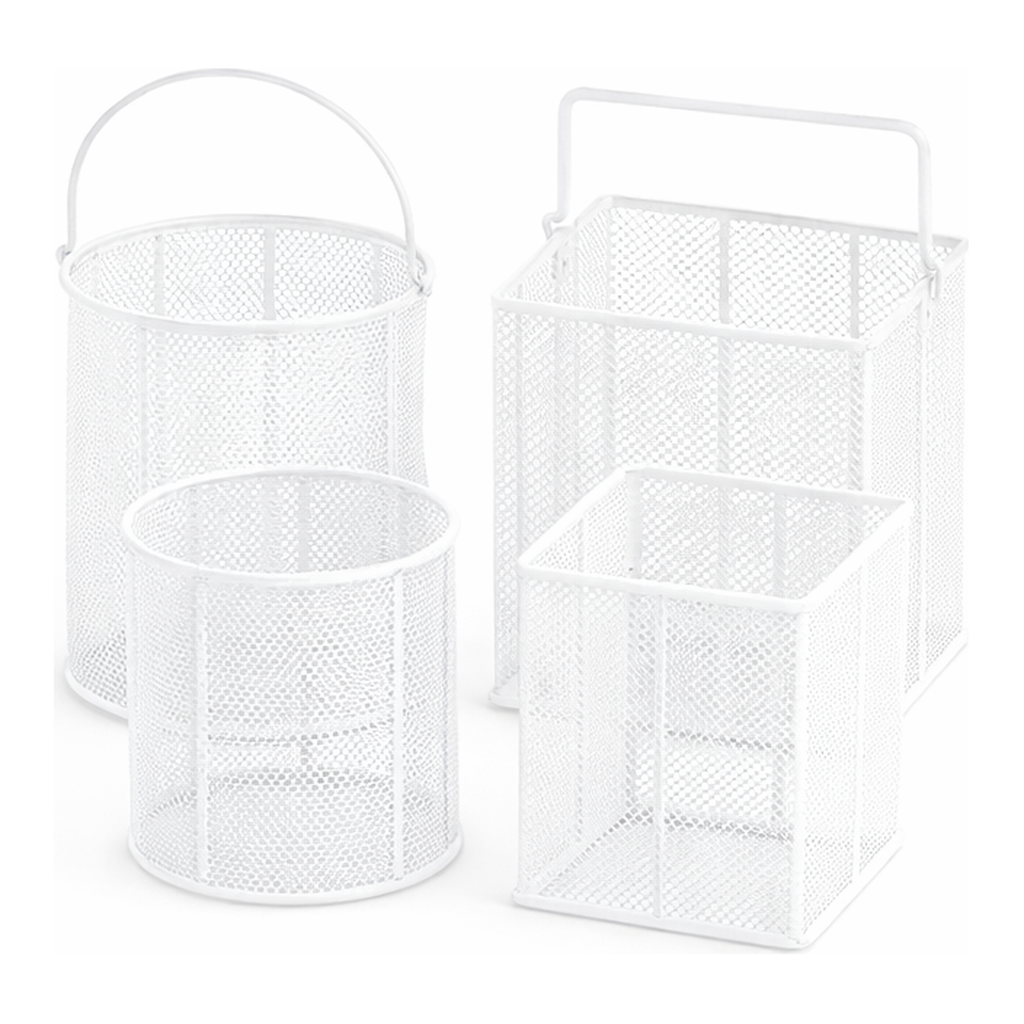 AS ONE PE Coated Wire Basket, 세척바구니(코팅타입)