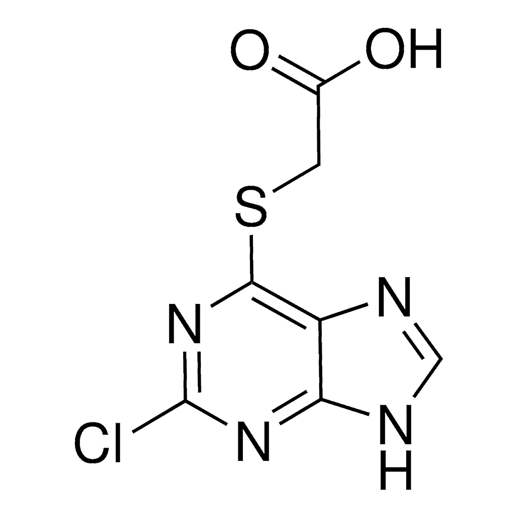 Merck 2-((2-Chloro-9H-purin-6-yl)thio)acetic acid