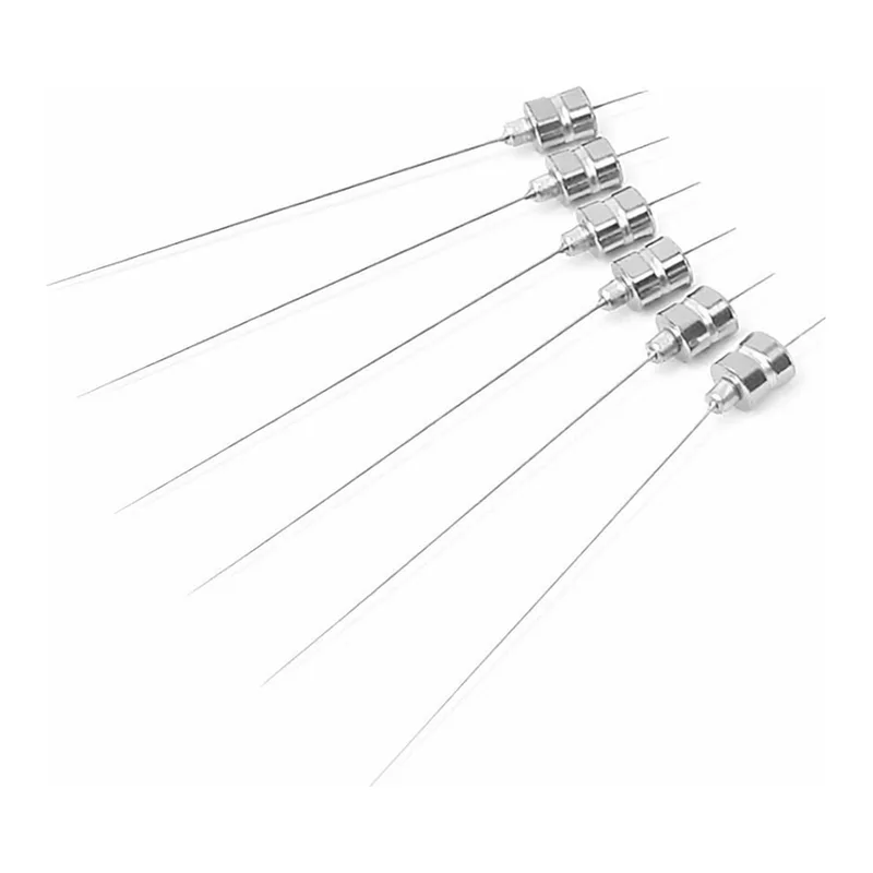 Restek Syr Needles, Hamilton, LT/TLL Metal Hub/25s/1.97in/3pt Pack of 6