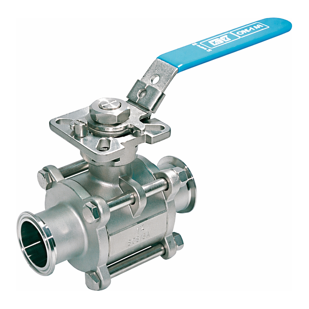 AS ONE Sanitary Ball Valve, 위생 볼 밸브