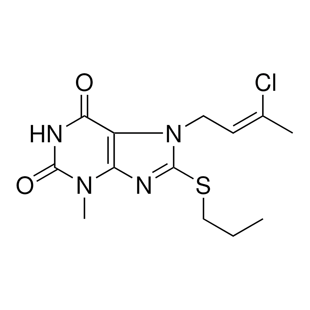 Merck 7-(3-CHLORO-BUT-2-ENYL)-3-METHYL-