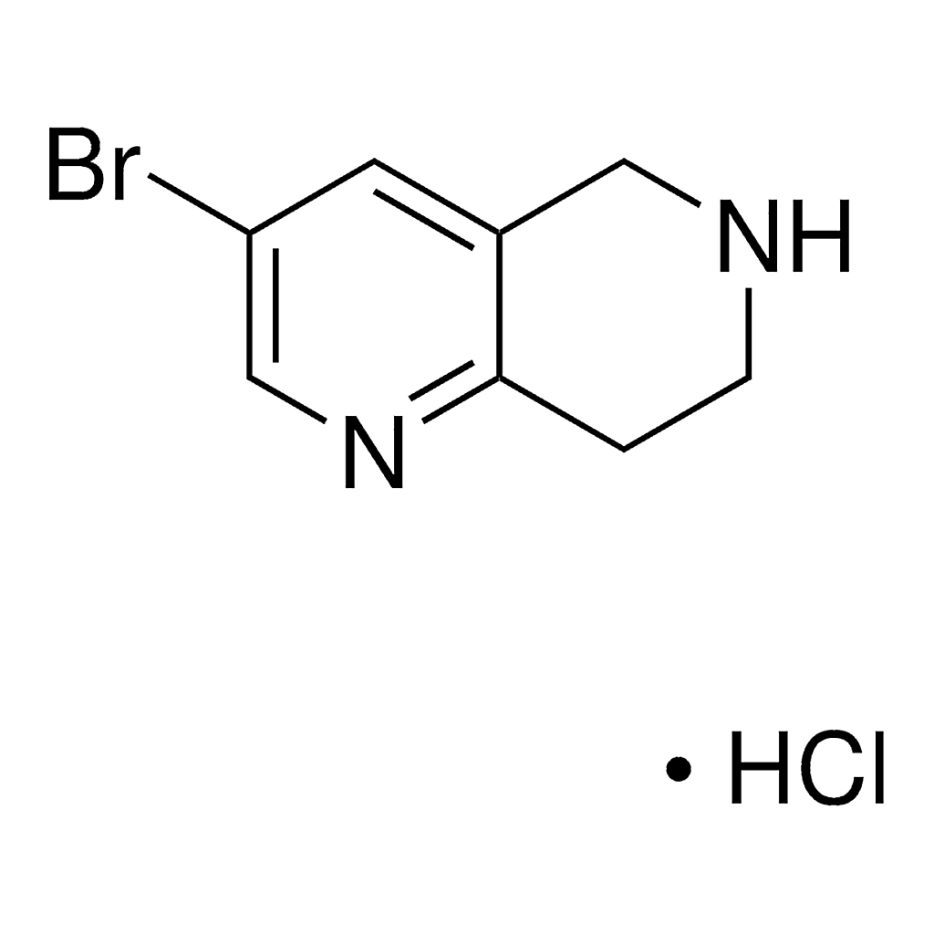 Merck 3-Bromo-5,6,7,8-tetrahydro-1,6-naphthyridine hydrochloride