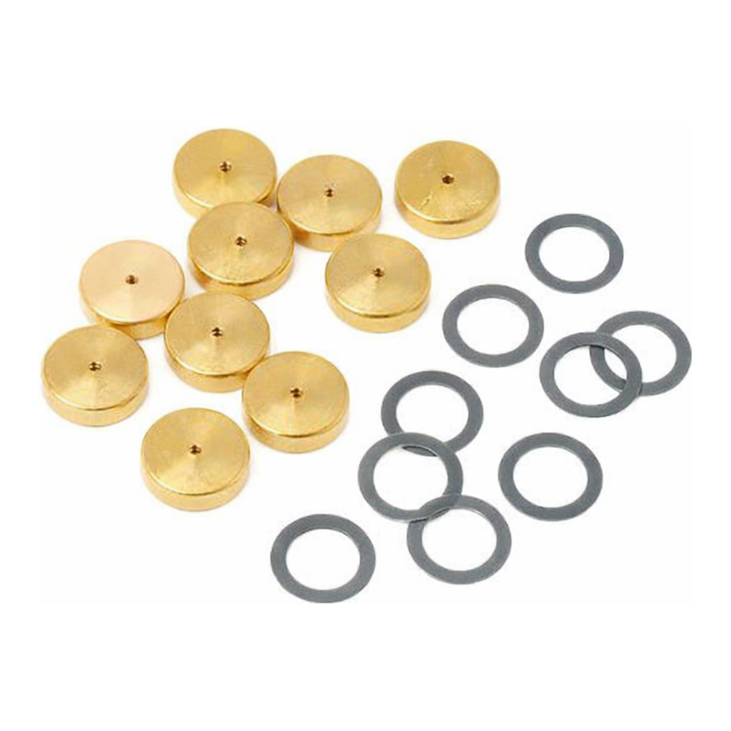 Restek Inlet Seals, 0.8mm Gold Plated, for Thermo 1300 and 1310 GCs, 10-pk