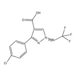 Merck 3-(4-Chlorophenyl)-1-(2,2,2-trifluoroethyl)-1H-pyrazole-4-carboxylic acid