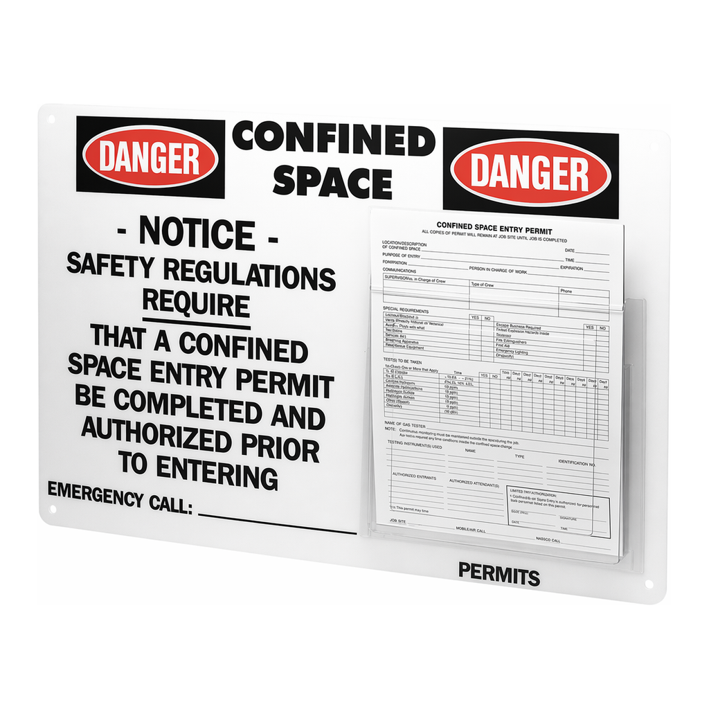 Brady Confined Space Permit Center