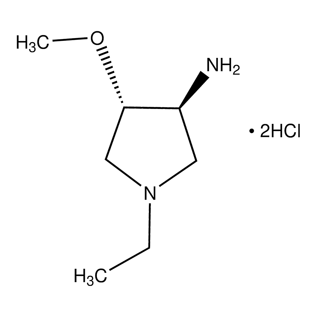 Merck trans-1-Ethyl-4-methoxy-3-pyrrolidinamine dihydrochloride