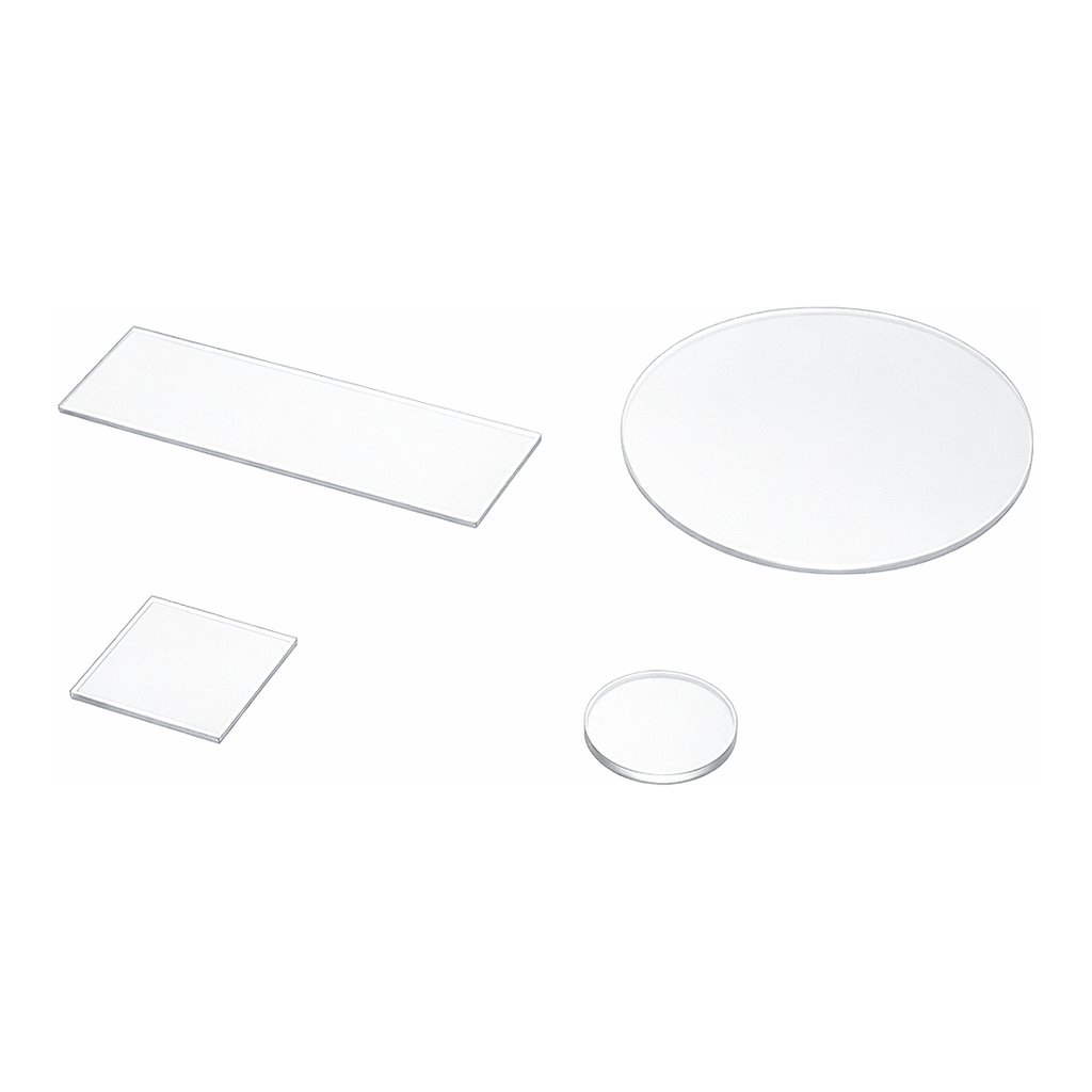 AS ONE Synthetic Quartz Polishing Plate (Circular Plate)(Φ10 ~ Φ50mm), 원형 합성석영 연마판 (Φ10 ~ Φ50mm)