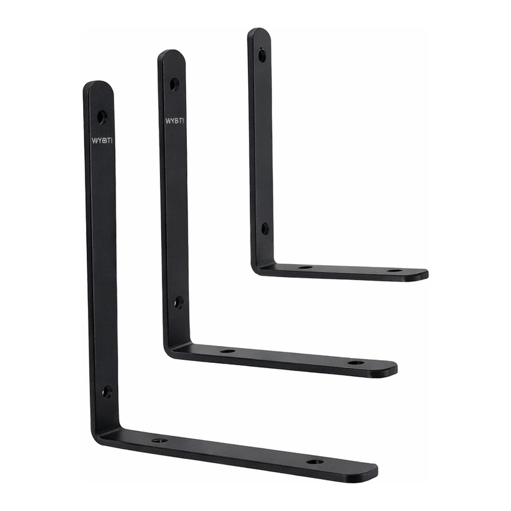 OFFICENEX [업체직송상품](CH)ㄱ선반(4.5T/150*100mm/흑색/소)