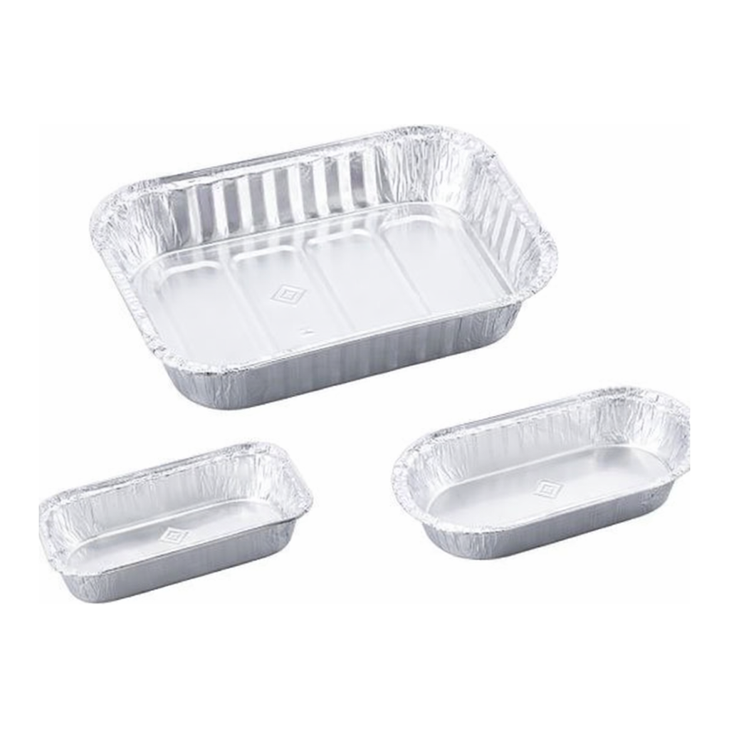 AS ONE Disposable Aluminium Square Tray, 각형 알루미늄 트레이