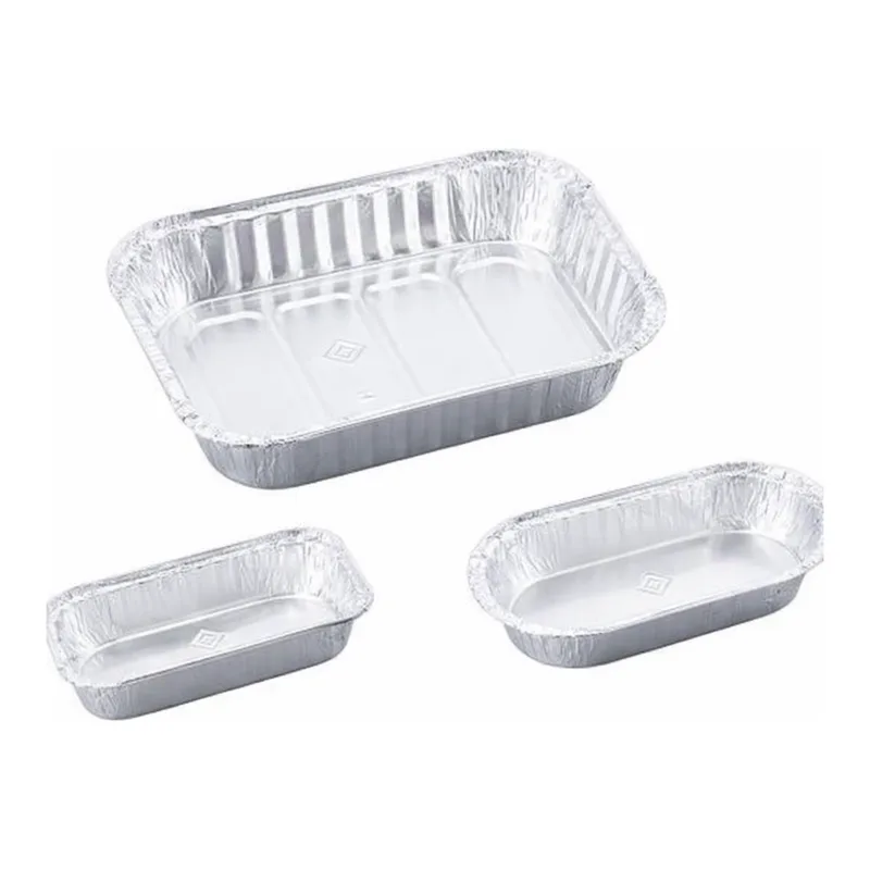 AS ONE Disposable Aluminium Square Tray, 각형 알루미늄 트레이