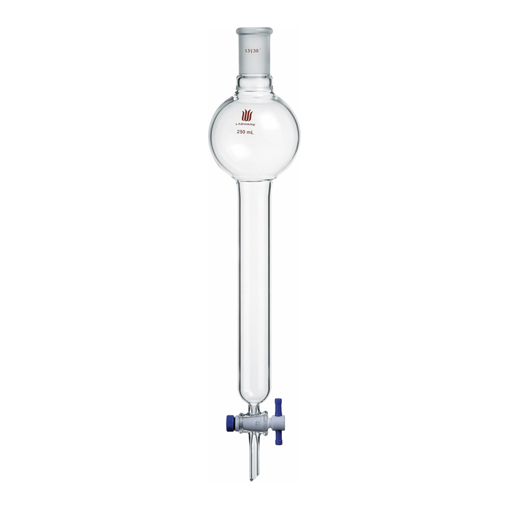 Merck Synthware(TM) chromatography column with reservoir and PTFE stopcock