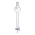 Merck Synthware(TM) chromatography column with reservoir and PTFE stopcock
