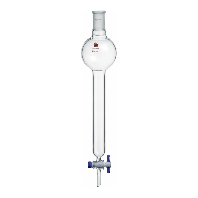 Merck Synthware(TM) chromatography column with reservoir and PTFE stopcock