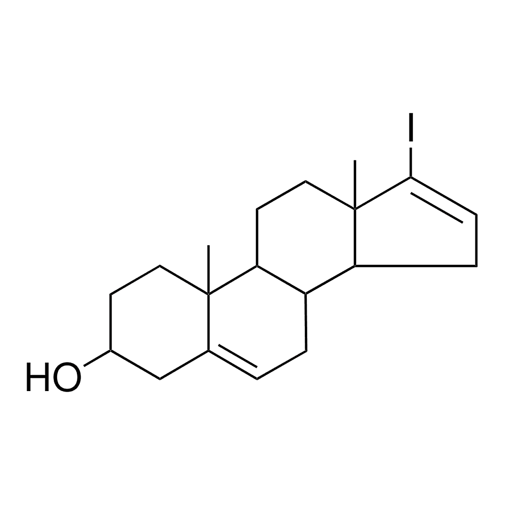 Merck 17-IODOANDROSTA-5,16-DIEN-3-BE - 1 MG&