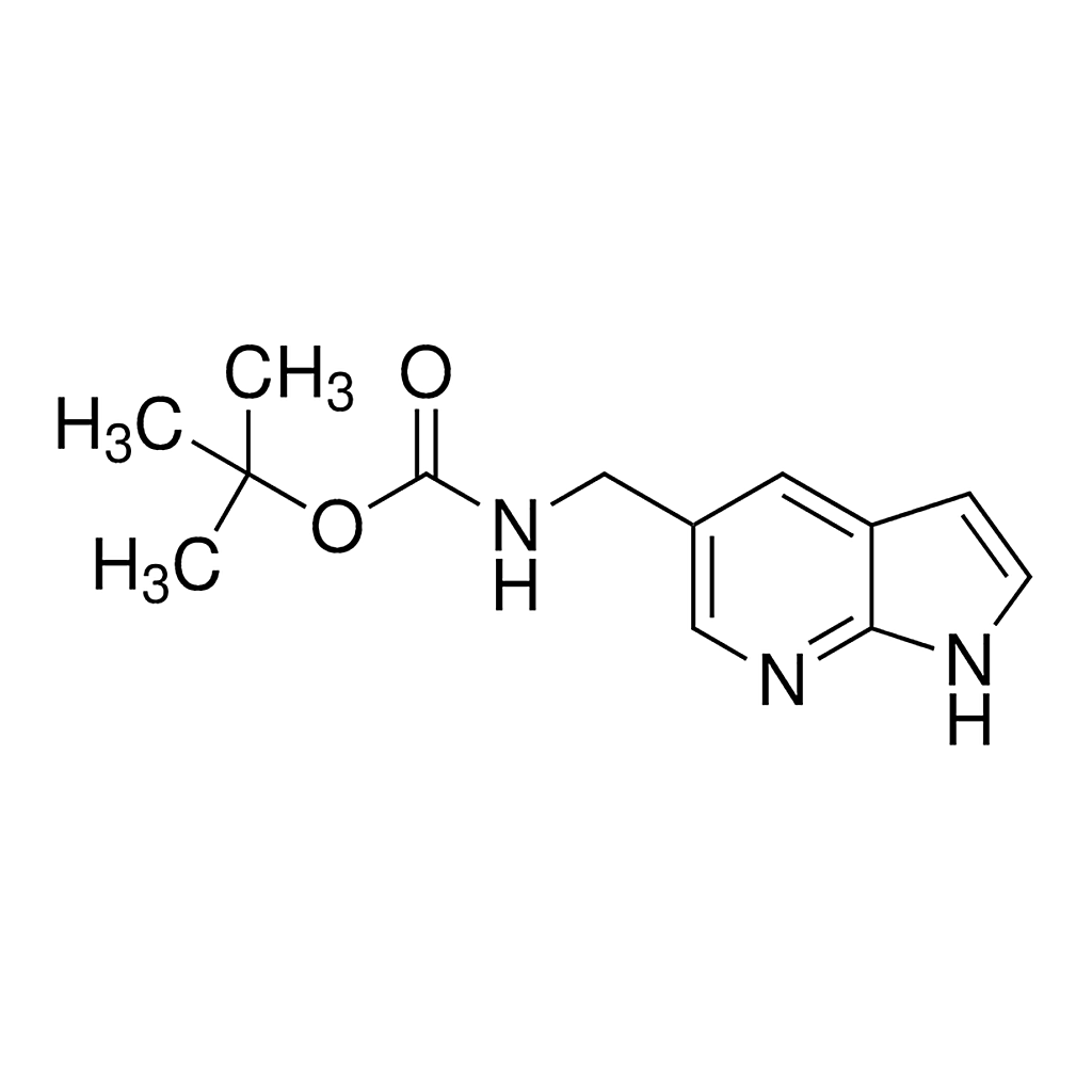 Merck (1H-Pyrrolo[2,3-b]pyridin-5-ylmethyl)-carbamic acid tert-butyl ester