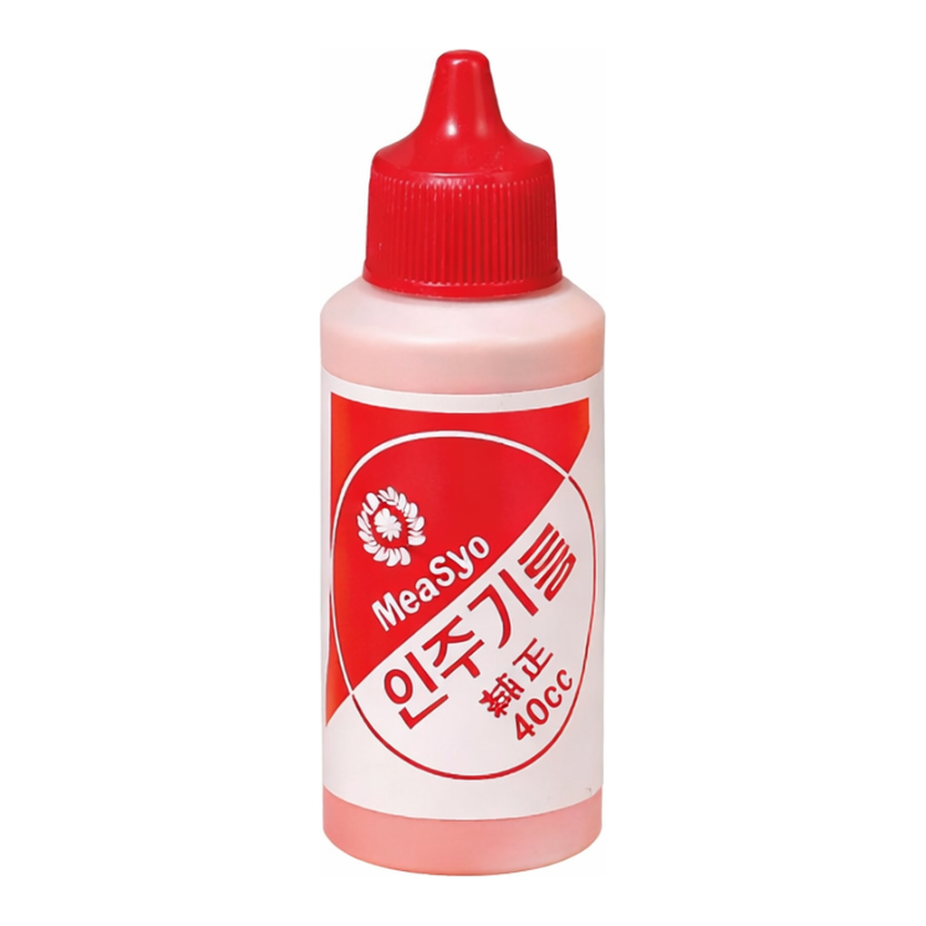 OFFICENEX 매표 인주기름(40g, 적색)