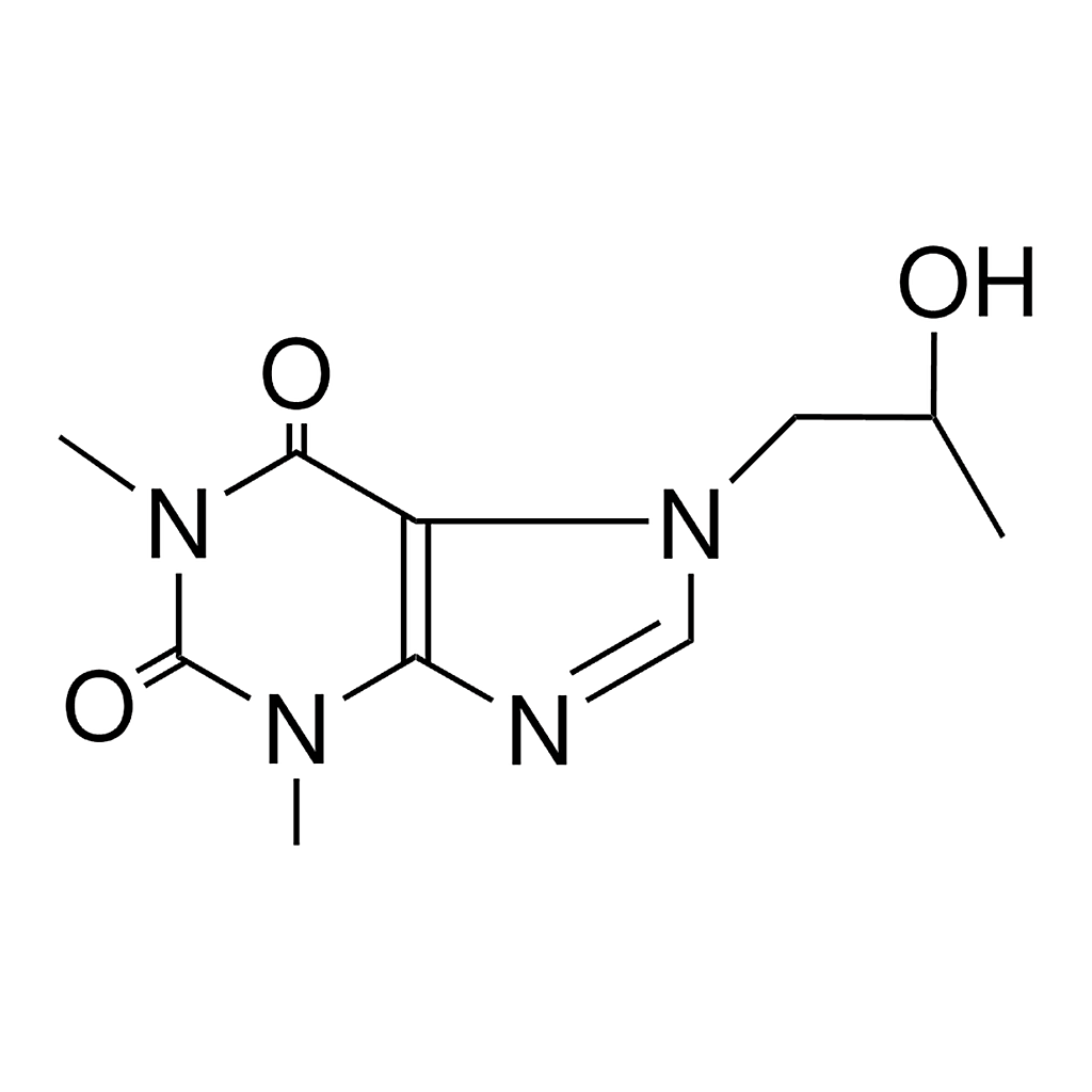 Merck 7-(2-HYDROXYPROPYL)THEOPHYLLINE