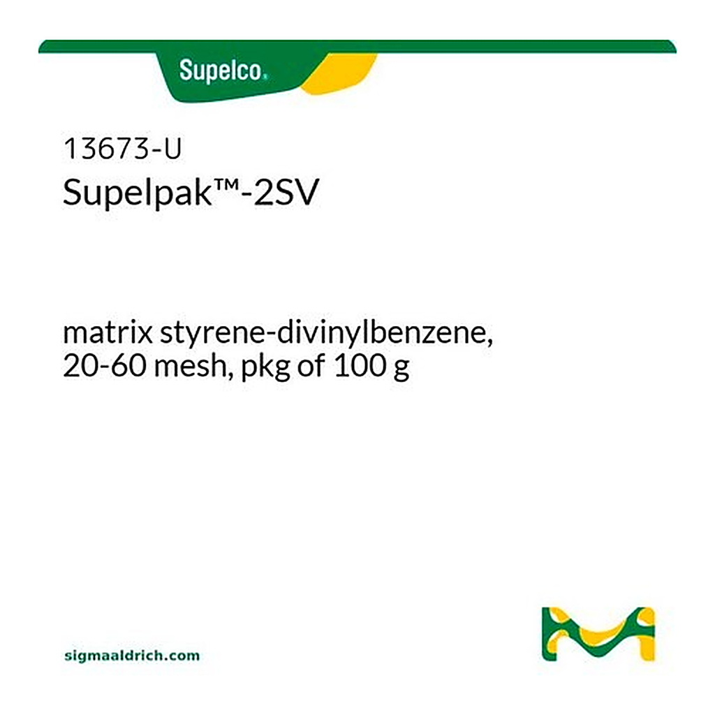Merck SUPELPAK 2SV, 100 GRAMS