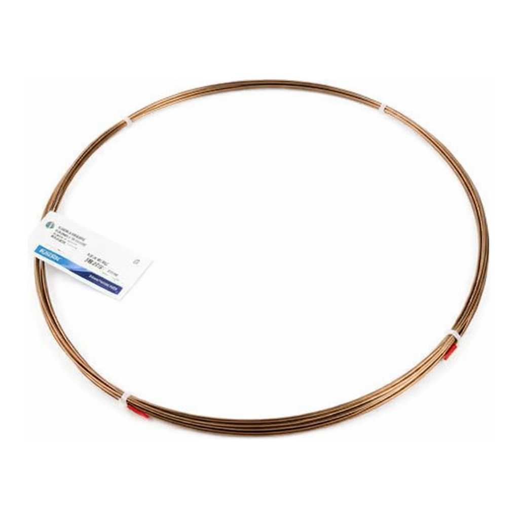 Restek Tubing, Sulfinert, 304SS Welded/Drawn Tubing .085inID x 1/8in OD Sulfinert 0.020in Thick W