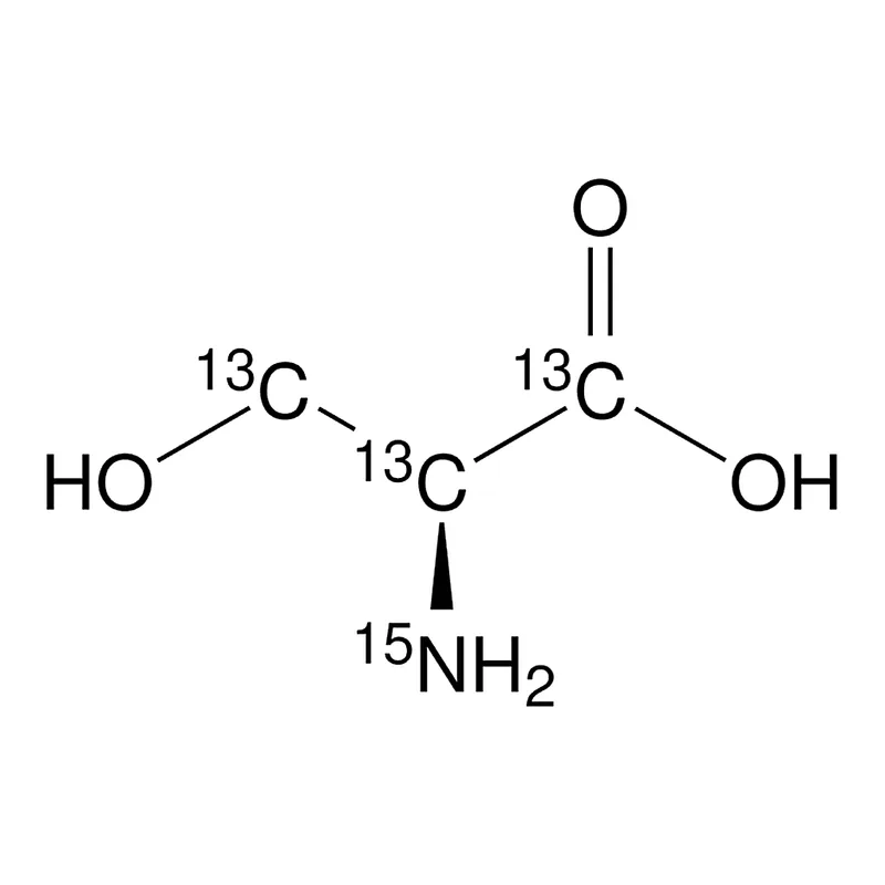 Merck L-Serine-13C3,15N