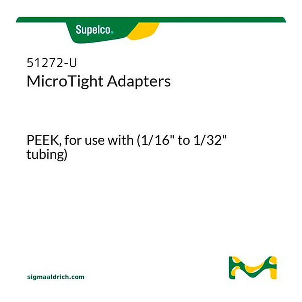 Merck TRUE ZERO DEAD VOLUME RED PEEK ADAPTER &