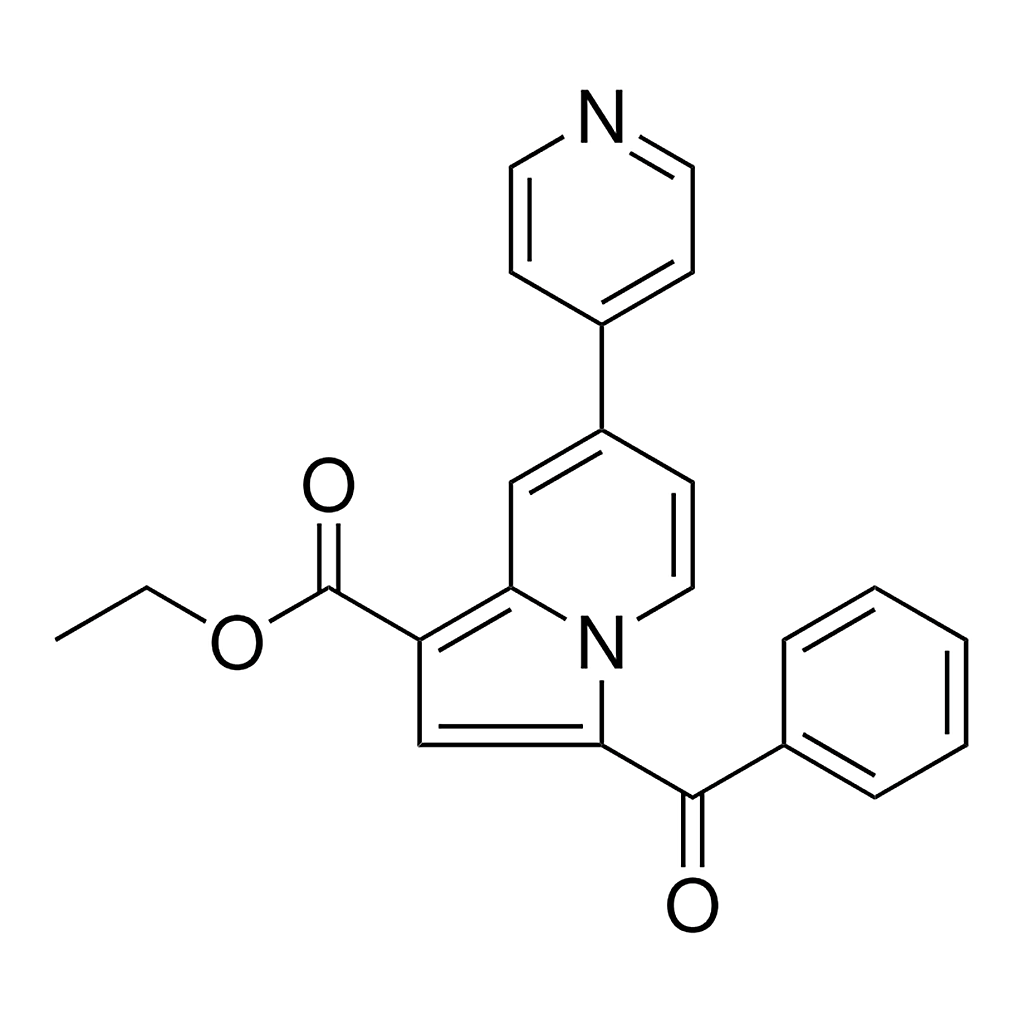 Merck ETHYL 3-BENZOYL-7-(4-PYRIDINYL)- - 25MG
