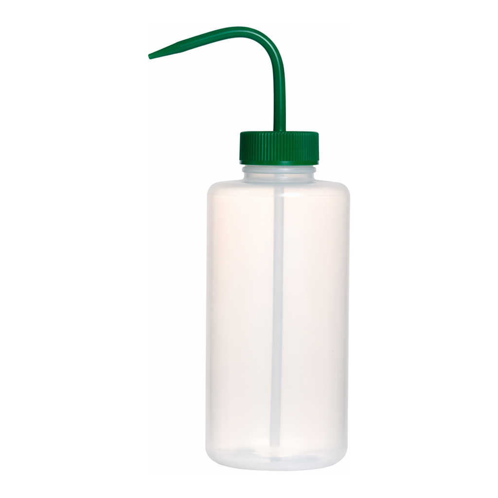 Merck AzlonÂ Square Shoulder Safety Wash Bottles With Driplok Vapor Venting