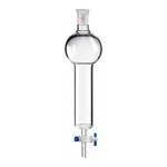 Merck Synthware(TM) chromatography column with reservoir, coarse fritted disc and PTFE stopcock