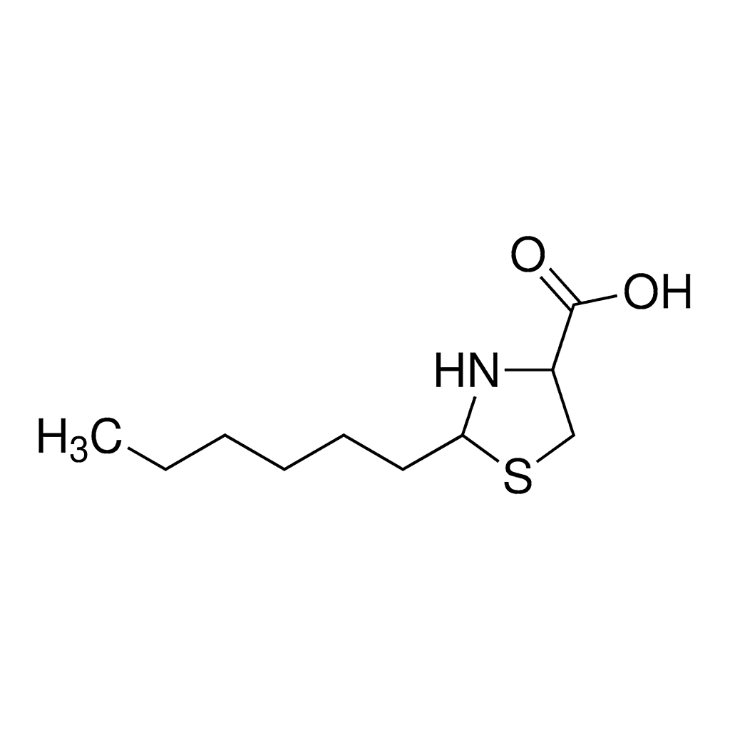 Merck 2-hexyl-1,3-thiazolane-4-carboxylic acid